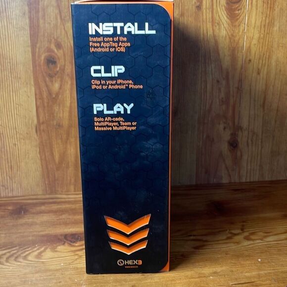 App Tag ArCade Games Laser Battle works with any iPhone, Hex 3 - Picture 2 of 6